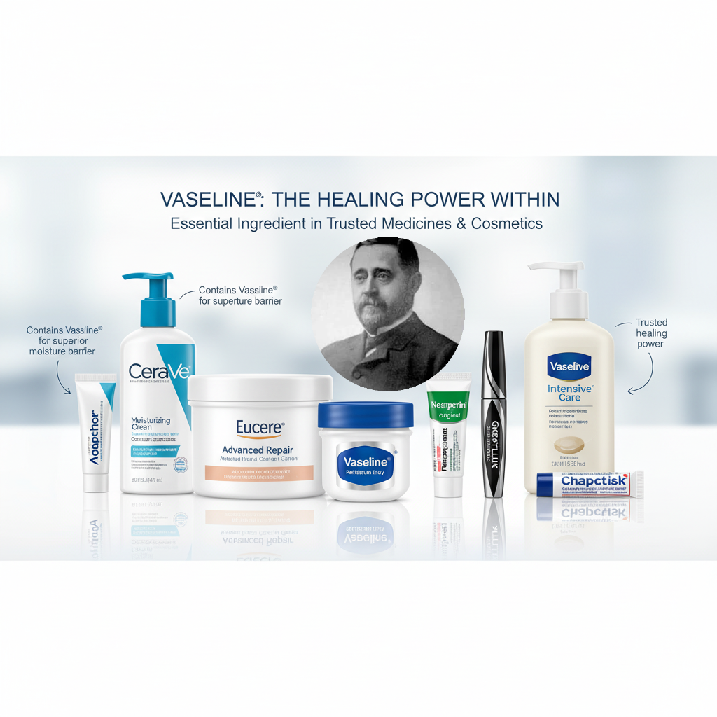 从曾经石油业的废物到现代医药化妆品业的宠儿：凡士林的进阶史